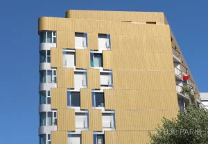 Paris 19 immeuble original