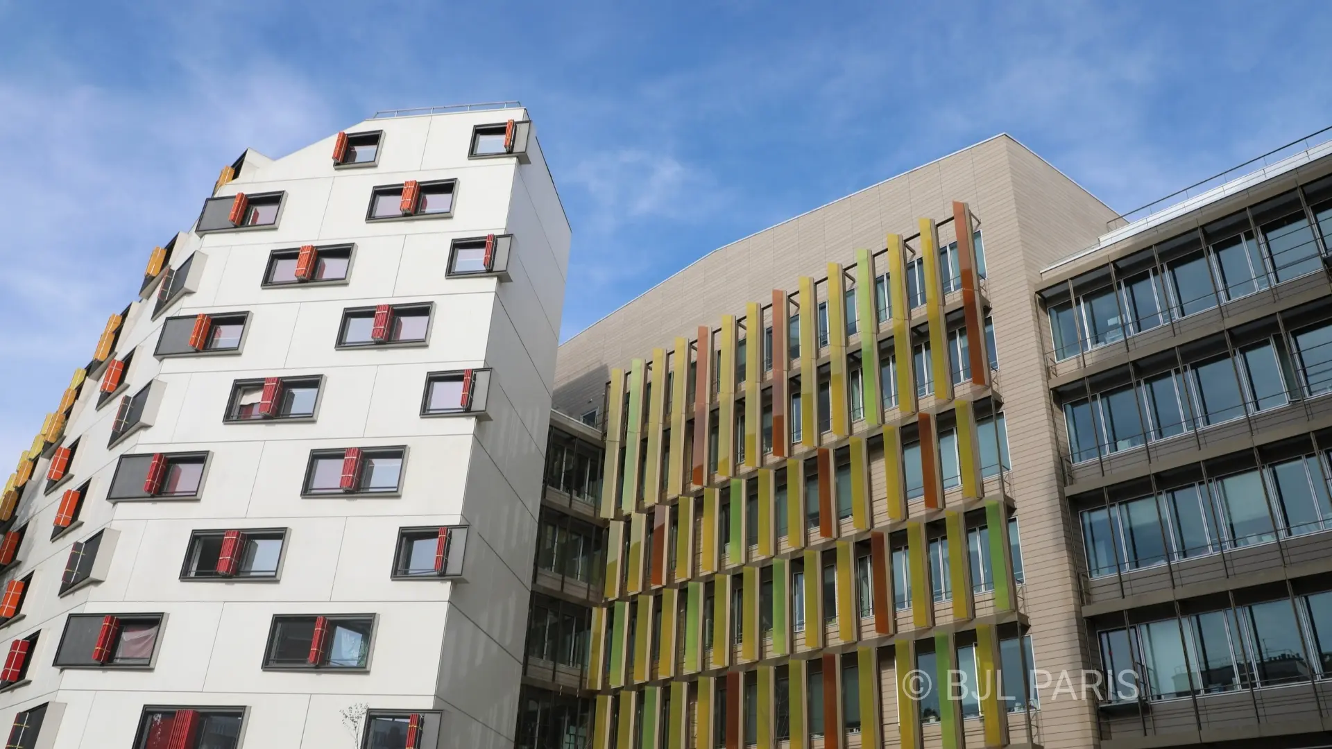 Projet Paris 19 immeubles originaux